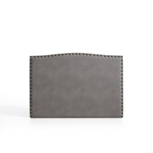 Cabecero ambar para cama de 105 de tela gris 115x115x8 matris