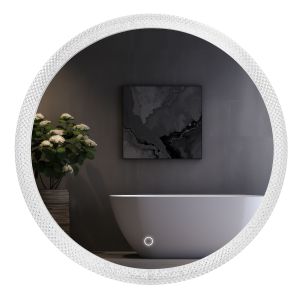 Rea espejo LED 60cm yh-3563, 60,5x60,5x3 cm
