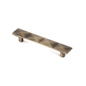 Tirador para mueble rei 1106 | cc 34 mm | cuero satinado | 10 uds. | zamak
