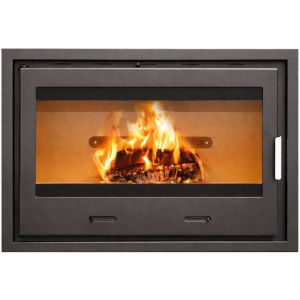 Insertable de leña turín 90 para chimenea cassette de obra de 13 kw