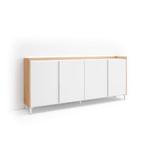 Aparador, 207x35x91cm para salón,, LED rf4721