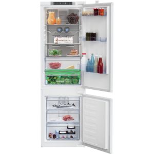 Frigorífico combi beko bcna275e4sn integrable no frost e-display