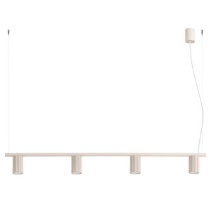 Arañas karbon 4 beige aluminio 122x212x6.5cm