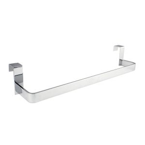 Kibath toallero sin taladros de 36 cm cromo brillo de acero inoxidable