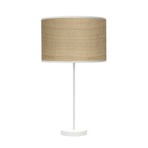 Lampara sobremesa moda beige  30cm