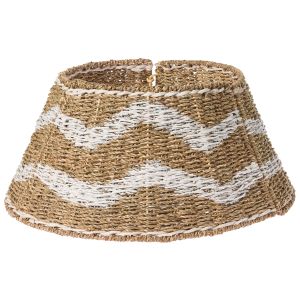 Base de árbol de navidad hiver 51 cm algas marinas natural
