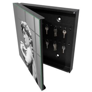 Caja para llaves 30x30x5 elegancia clásica, apertura izquierda tulup