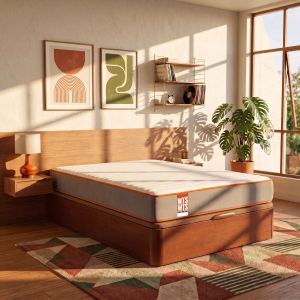 Colchón 150x200 y canapé funk cerezo 24cm montaje y retirada incluida