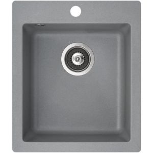 Fregadero - cuadrado sin escurridor gris - 425 x 500 mm