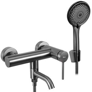 Rea grifo de bañera clif titanium js-702303gg, 19x22x11 cm