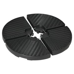 Base para sombrilla 100x100x8 cm hdpe Outsunny