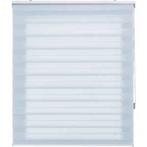 Estor enrollable noche y día 85x180  celeste