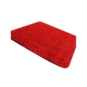 Rollo: 2x10 metros - césped artificial colorgrass 10mm rojo - rollos | res