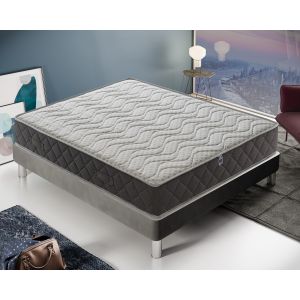 Colchón 80x200 viscoelástica 21 cm de altura 3 cm viscoelastica 11 zones