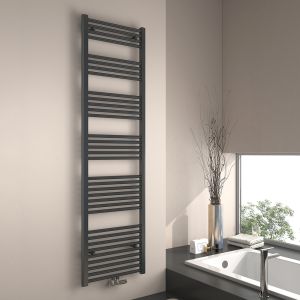 Emke radiador toallero agua caliente antracita 180x50cm 739w