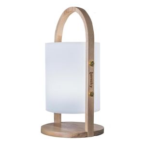 Lámpara portátil inalámbrica h37cm woody