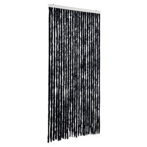 vidaXL cortina antimoscas chenilla gris antracita 100x230 cm