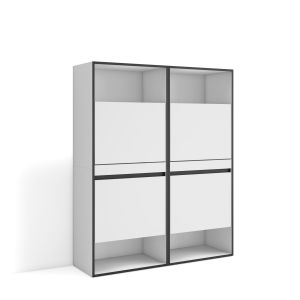 Zapatero, 120x145x35cm, blanco
