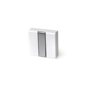 Colgador de pared rei 2-c500.1.01 | 76x72x20 mm | blanco | plástico