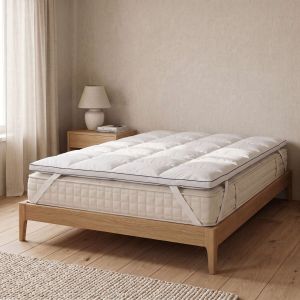 Topper 160x190 pikolin home plumón extra confort transpirable