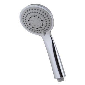 Kibath kit barra de ducha con equipo sua redondo cromo de acero inox.
