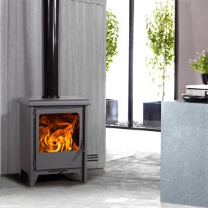 Estufa de leña Juan Panadero LILLE 7'4 kw / Eco Design / Cristal limpio