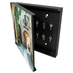 Armario para llaves decorativo 30x30x5, apertura izquierda tulup