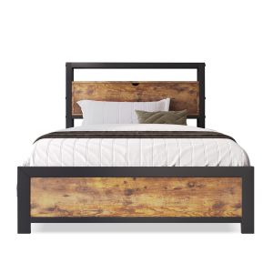 Cama individual 90 x 200 cm,somier metálico,metálico,negra