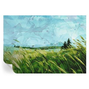 Murales autoadhesivos paisajes verdes 208x146 tulup