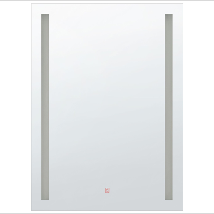 Espejo de baño LED martinet 60 cm 80 cm plateado