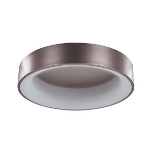 Lámpara LED de techo dawei metal marrón claro