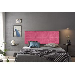 Cabecero dalia tela nido roseton 130