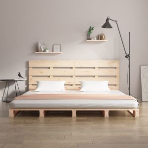 vidaXL estructura de cama madera maciza de pino 120x190 cm