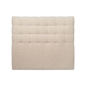 Cabecero de cama cuadrados ascot pearl  120 x 133 cm altura 120 cm  indream