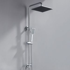 Columna de ducha - derw - max - ducha de mano - cromado - ajustable 74-109