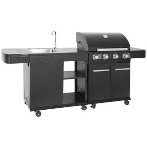 Cocina exterior modular fyra - 4 quemadores