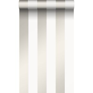 Origin papel pintado rayas blanco 53 cm x 10.05 m