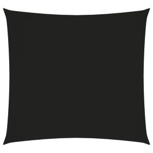 vidaXL toldo de vela rectangular tela oxford negro 2x2,5 m