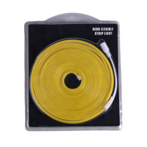 Neón LED flexible 12v, 5 metros 6x12mm 120 LEDs/m. Amarillo