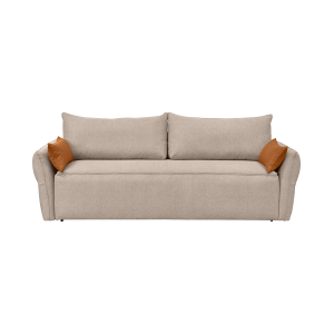 Sofá cama de 3 plazas en tela l238 cm - lagos