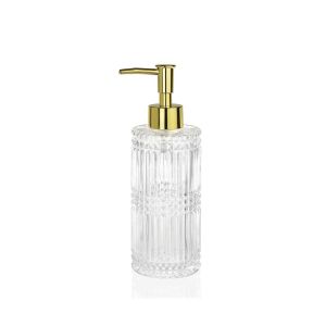 Dispensador vidrio/dorado diamond