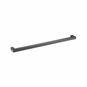 Tirador para mueble acero inox dist entre ejes 320 mm barniz negro lote 25