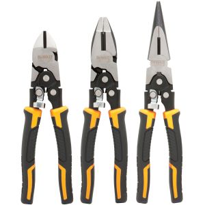 Dewalt dwht0-70485 set de 3 alicates con acción compuesta