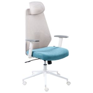 Silla de oficina oryn verde azulado