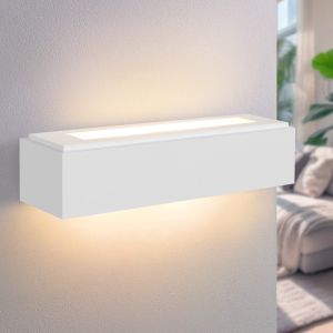 Nettlife aplique pared g9 blanco 35.5x7.5