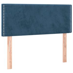 vidaXL cabecero de terciopelo azul 100x5x78/88 cm