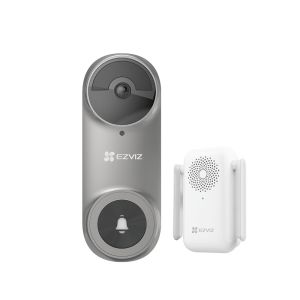 Videoportero conectado - ezviz - db2 5pm pro 3k - con batería - gris