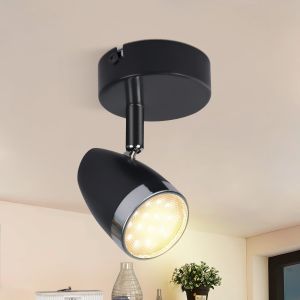 Nettlife lámpara de techo LED gris  8x13.5