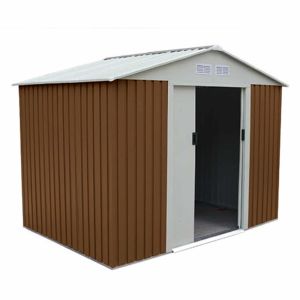 Caseta metálica gardiun cambridge 4,72 m² exterior 181x261x198 cm acero gal