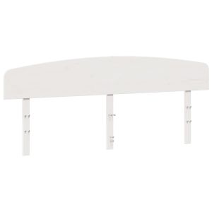 vidaXL cabecero de cama madera maciza de pino blanco 200 cm